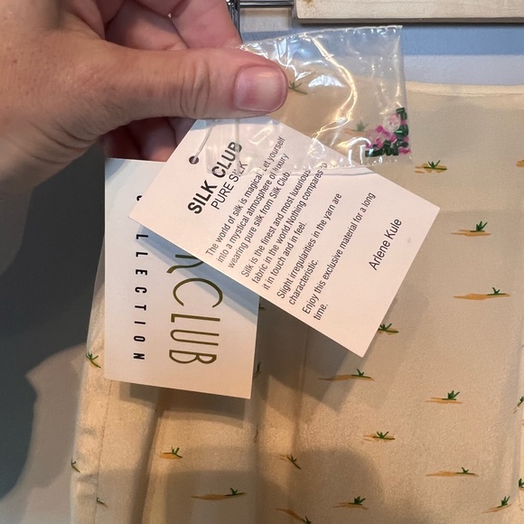 Silk club island print cheetah 100% silk beaded skirt size 8 NWT - Picture 5 of 6